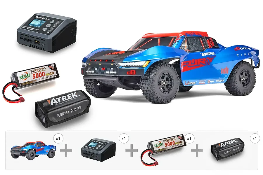 ARRMA Fury 223S RC Short Course Truck - Performance Pack image 1