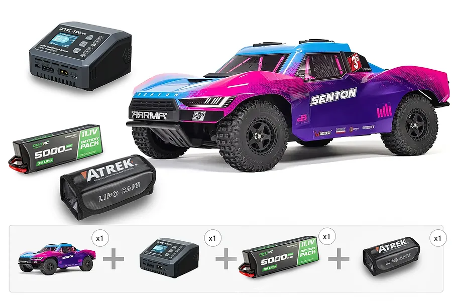 ARRMA Senton 223S RC Short Course Truck - Performance Pack image 1