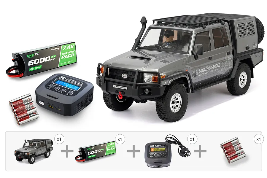 RGT LC79 Land Commander RC Rock Crawler - Essentials Pack image 1