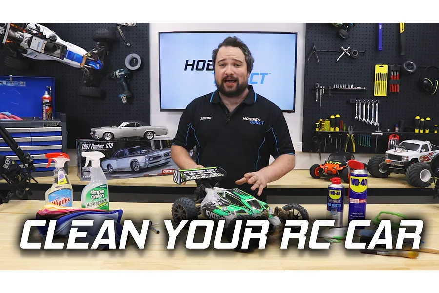 How to Clean Your RC Car Properly