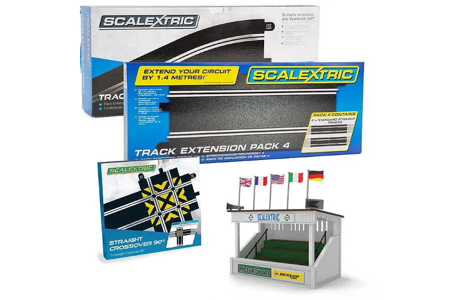 Scalextric Slot Car Tracksnull