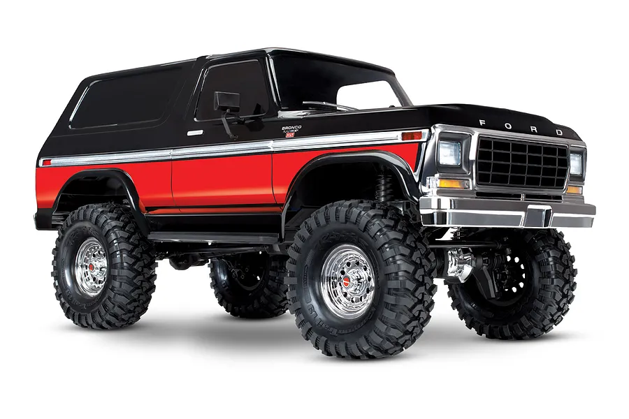 Traxxas TRX-4 Ford Bronco Ranger XLT RC Rock Crawler Electric 4WD 1/10 Scale RTR image 102934