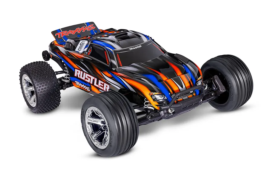 Traxxas Rustler BL-2S RC Stadium Truck Electric Brushless 2WD 1/10 Scale RTR image 106192