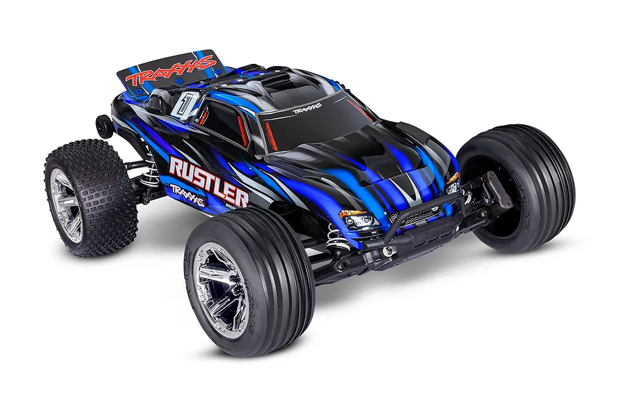 Traxxas Rustler BL-2S RC Stadium Truck Electric Brushless 2WD 1/10 Scale RTR image 106194