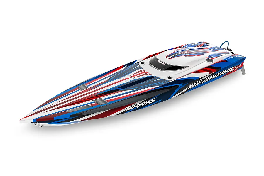 Traxxas Spartan SR 6S 40&amp;quot; RC Speed Boat Brushless Deep-V RTR image 106259