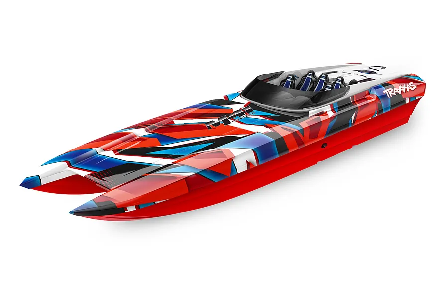 Traxxas DCB M41 Widebody 40&amp;quot; RC Speed Boat Brushless Catamaran RTR image 109719