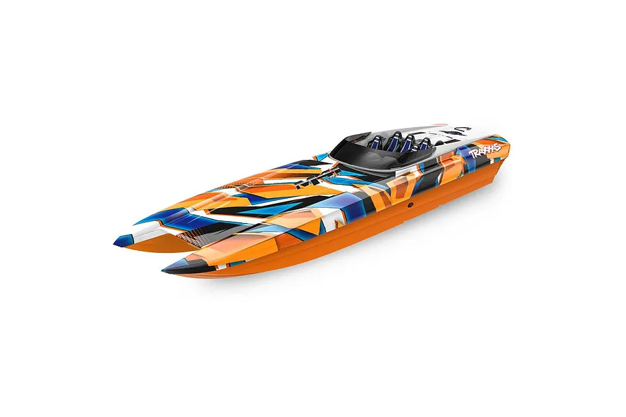 Traxxas DCB M41 Widebody 40&amp;quot; RC Speed Boat Brushless Catamaran RTR image 109720