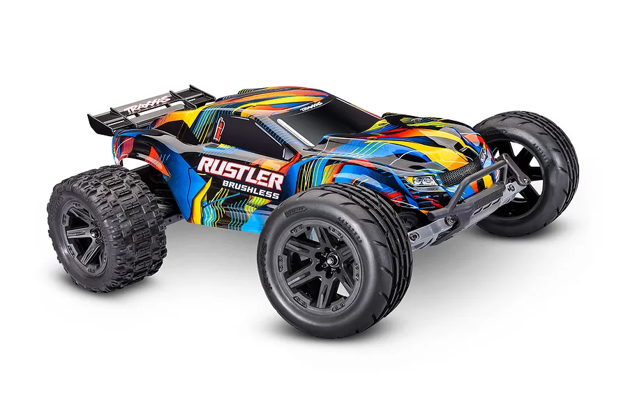 Traxxas Rustler VX3 RC Stadium Truck Electric Brushless 2WD 1/10 Scale RTR image 20