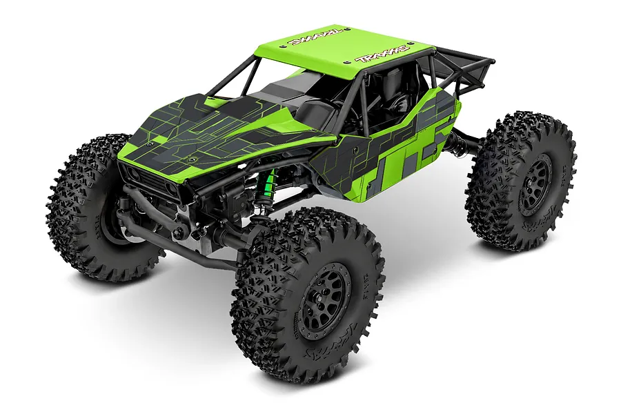 Traxxas TXC-4M RC Rock Crawler Electric Brushless 4WD 1/18 Scale RTR image 9