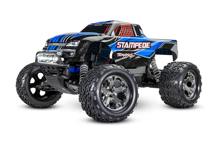 Traxxas Stampede XL-5 RC Monster Truck Electric 2WD 1/10 Scale RTR with LED Light Kit image 3956