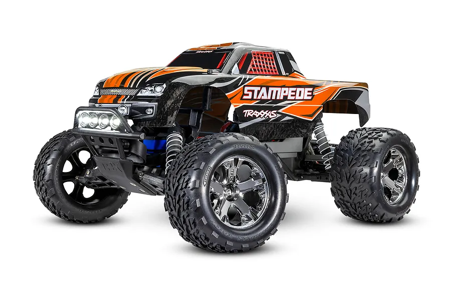 Traxxas Stampede XL-5 RC Monster Truck Electric 2WD 1/10 Scale RTR with LED Light Kit image 3958
