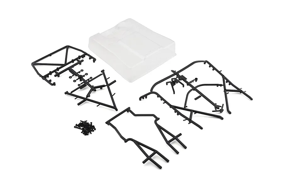 Axial 1/10 UMG10 Rear Bed Set - Clear image 100065