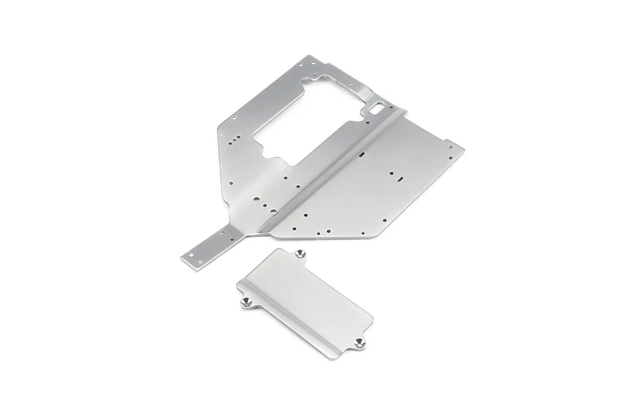 Losi Chassis Plate &amp;amp; Motor Cover Plate Set image 100069