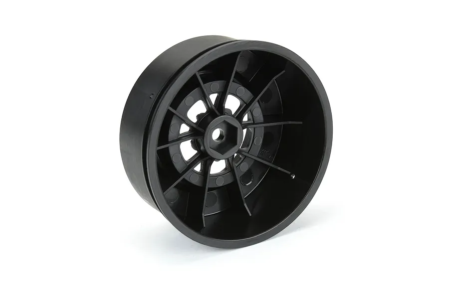 Pro-Line 2.2/3.0&amp;quot; Pamono Drag Spec Rear Rims 2Pcs - Black image 100127