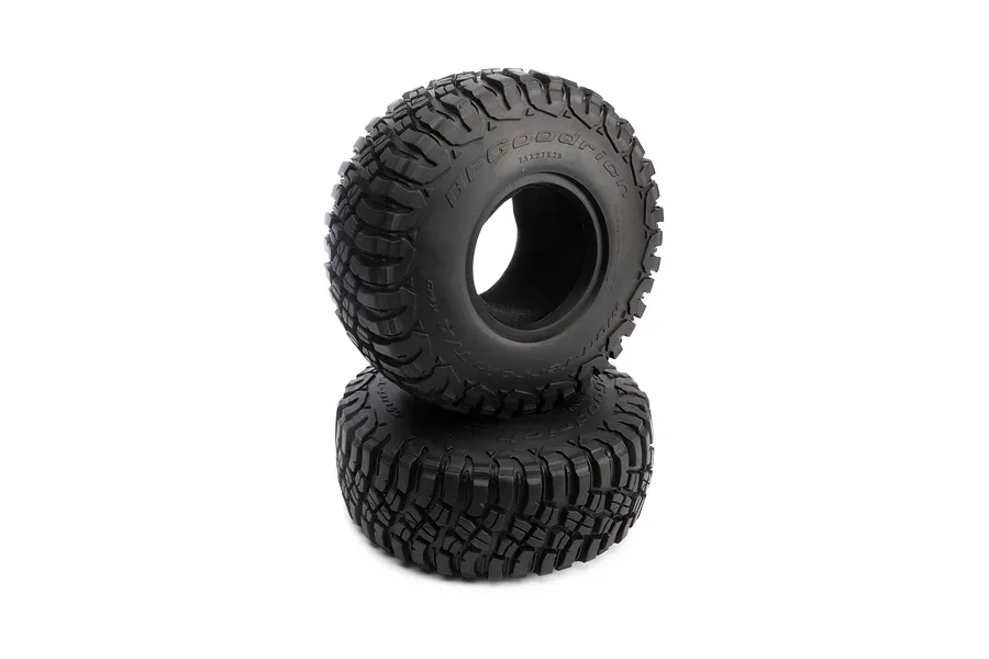 Axial 2.9&amp;quot; BFGoodrich Mud Terrain KM3 Rock Crawler Tyres With Foam Inserts 2Pcs image 100133