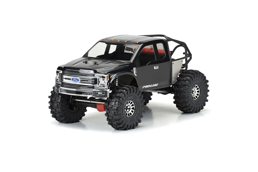 Pro-Line 1/6 2017 Ford F-250 Super Duty Cab-Only Unpainted Body Shell - Clear image 100220