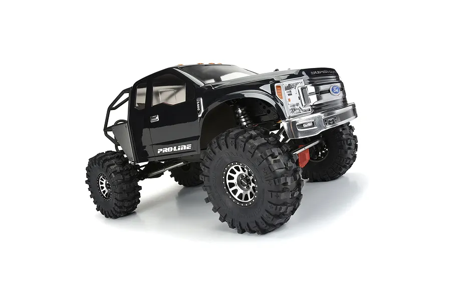 Pro-Line 1/6 2017 Ford F-250 Super Duty Cab-Only Unpainted Body Shell - Clear image 100223