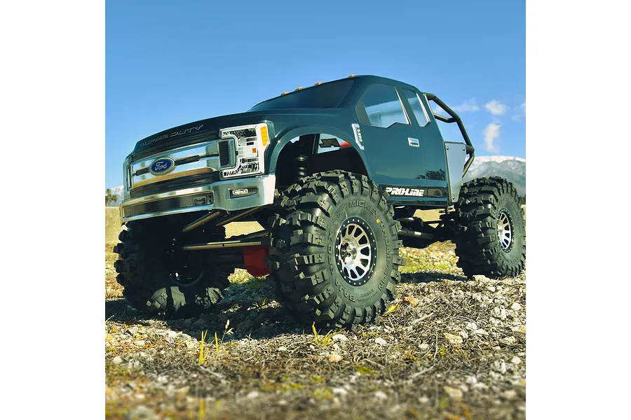 Pro-Line 1/6 2017 Ford F-250 Super Duty Cab-Only Unpainted Body Shell - Clear image 100224