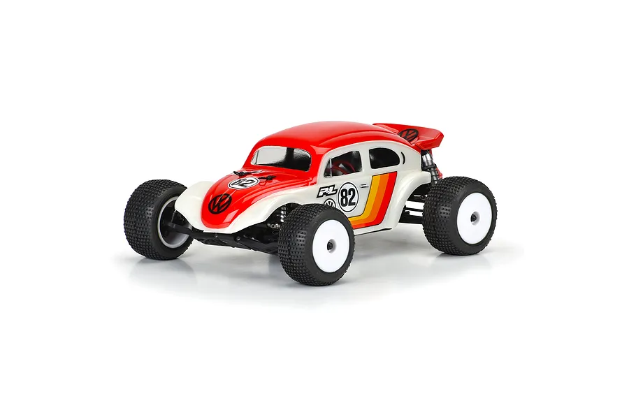 Pro-Line 1/18 Volkswagen Baja Bug Unpainted Body Shell - Clear image 100234