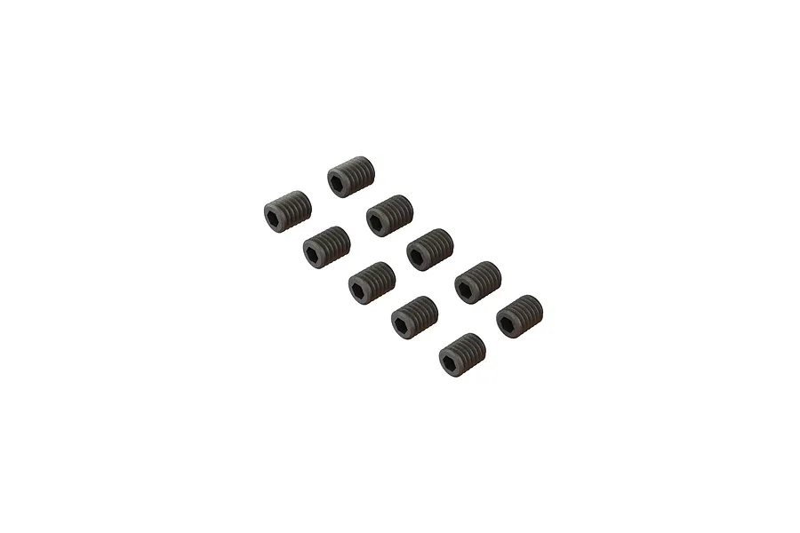 ARRMA 3x4mm Fine Thread Grub Screws 10Pcs image 100244