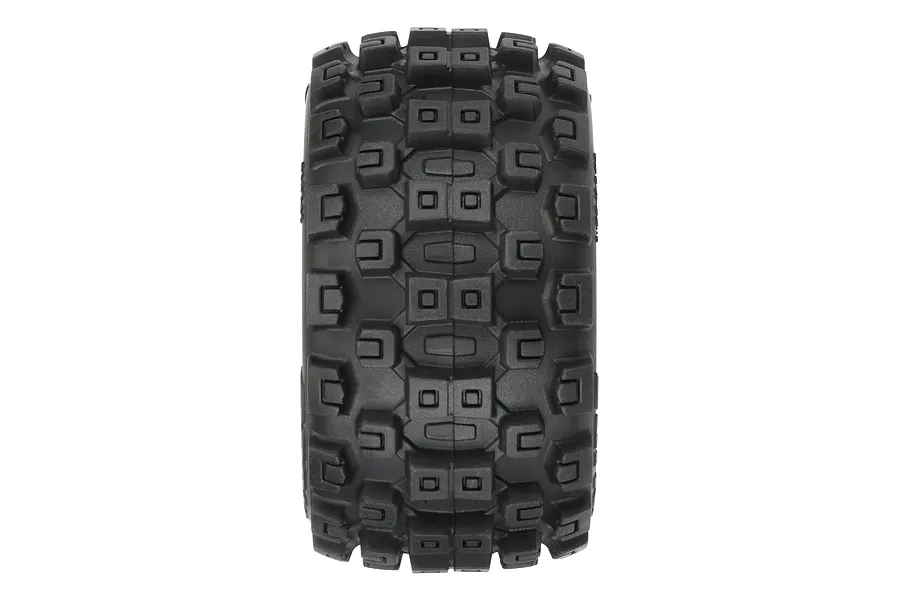 Pro-Line 1.85&amp;quot; Badlands MX Tyres on Black Raid Rims 4Pcs image 100248