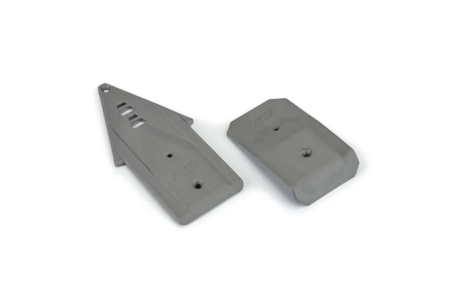 Pro-Line Bash Armour Front/Rear Skid Plates - Stone Gray image 100259