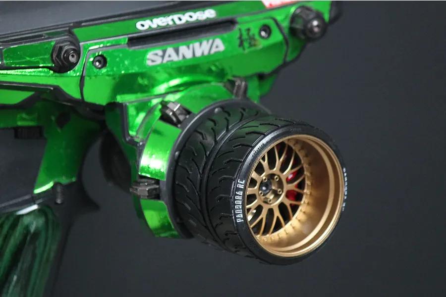 Pandora RC Sanwa M17/MT-5/MT-44 Transmitter Steering Wheel - RWB-M1 image 100358