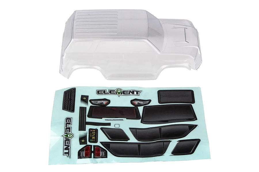 Element RC 1/24 Enduro 24 Trailrunner Unpainted Body Shell - Clear image 100386