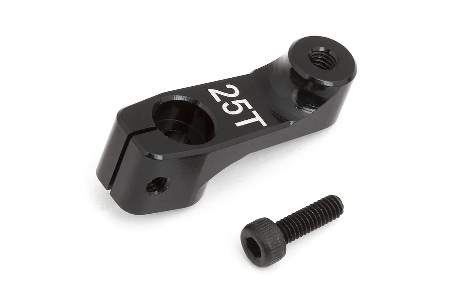 Factory Team Aluminium 25T Servo Horn - Black image 100388