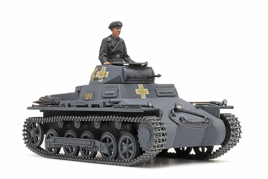 Tamiya 1/35 German Panzerkampfwagen I Ausf. B Tank Scaled Plastic Model Kit image 100392