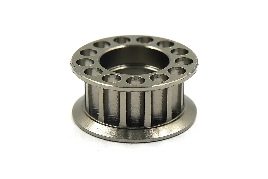 Yeah Racing Aluminium Pulley - Titanium image 100500