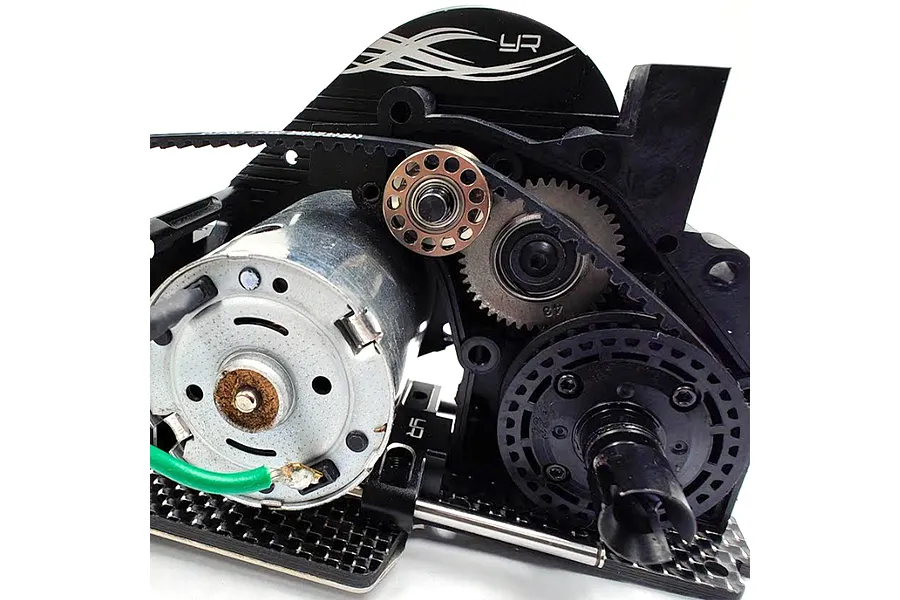 Yeah Racing Aluminium Pulley - Titanium image 100503