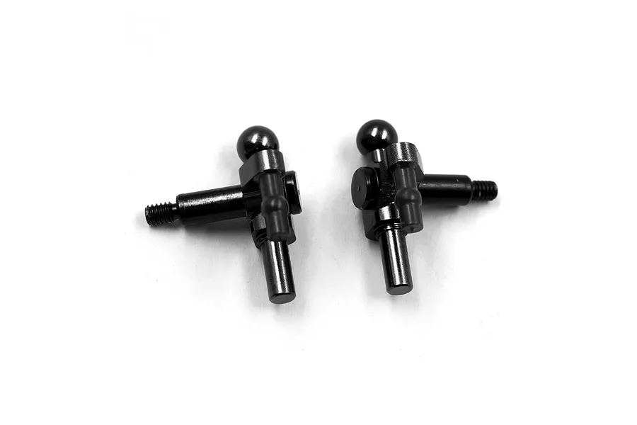 Yeah Racing Aluminium 2 Camber Steering Knuckles - Black image 2