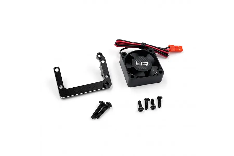 Yeah Racing Aluminium and Carbon Fibre Roll Damper Set - Black image 1
