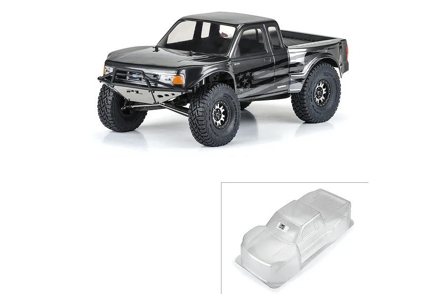 Pro-Line 1/10 1993 Ford Ranger Pre-Runner Unpainted Body Shell - Clear image 100562