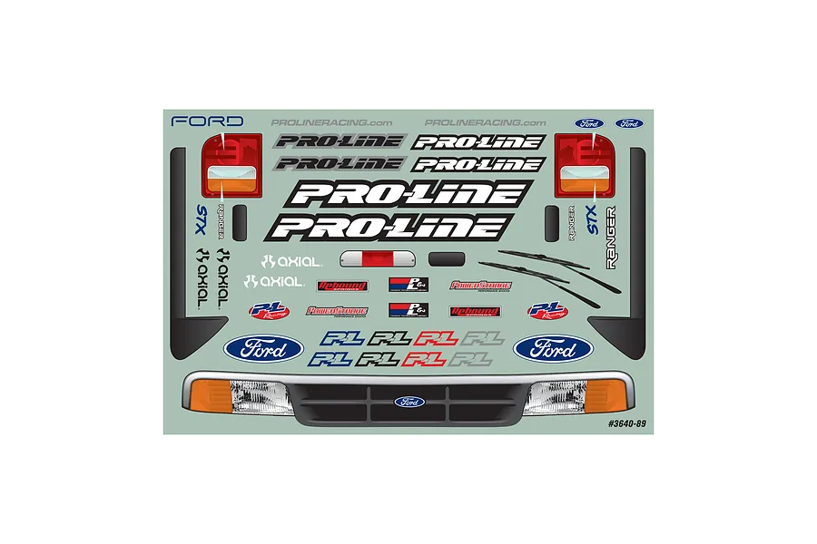 Pro-Line 1/10 1993 Ford Ranger Pre-Runner Unpainted Body Shell - Clear image 100568