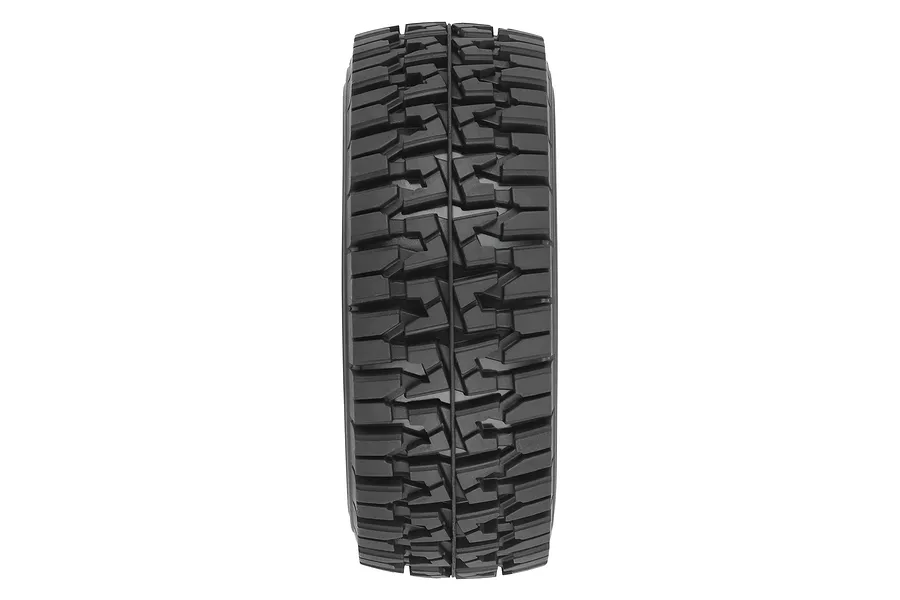 Pro-Line 2.2/3.0&amp;quot; Mirage TT Belted Tyres on Removable Hex Black SCT Rims 2Pcs image 100571