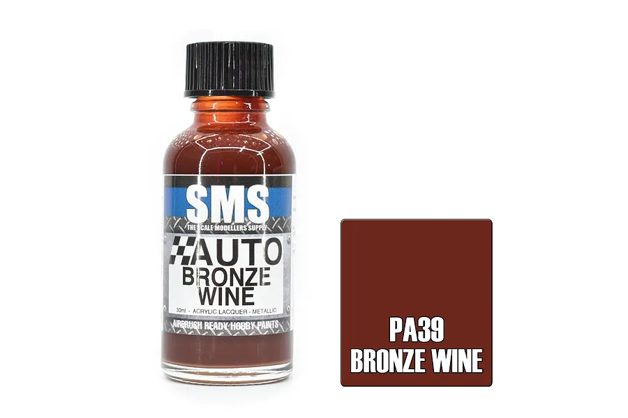 Scale Modellers Supply Auto Colour Bronze Wine 30ml image 100587