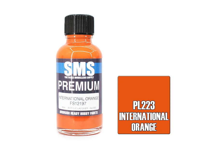 Scale Modellers Supply Premium International Orange 30ml image 100588