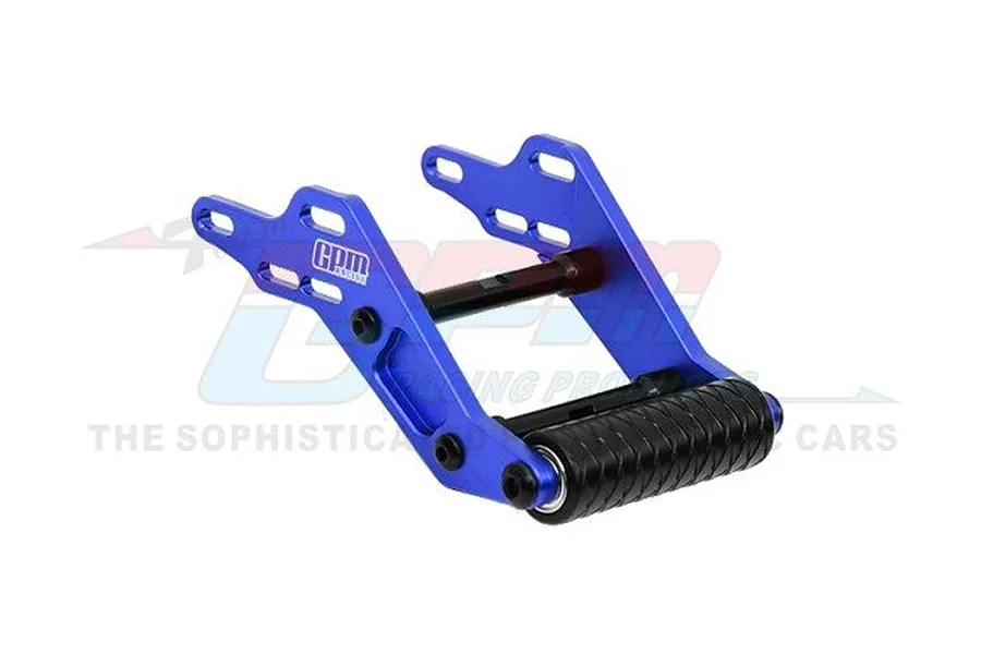 GPM Racing Aluminium Adjustable Wheelie Bar - Blue image 100623