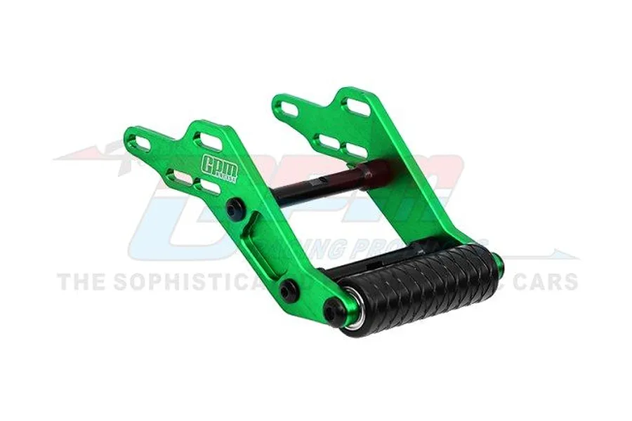 GPM Racing Aluminium Adjustable Wheelie Bar - Green image 100625
