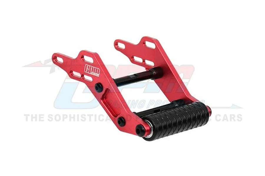 GPM Racing Aluminium Adjustable Wheelie Bar - Red image 100626