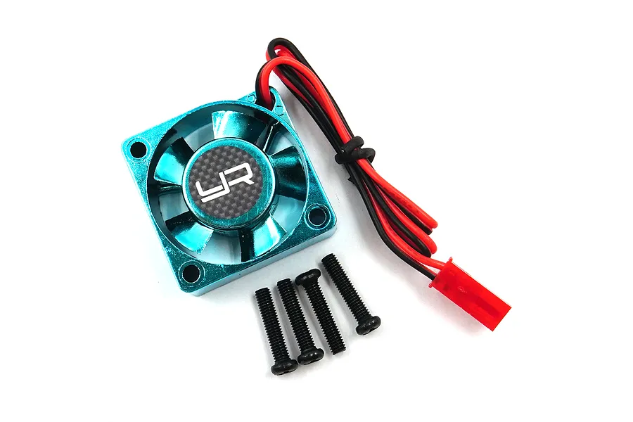 Yeah Racing Tornado 30x30mm High Speed Cooling Fan - Blue image 100649