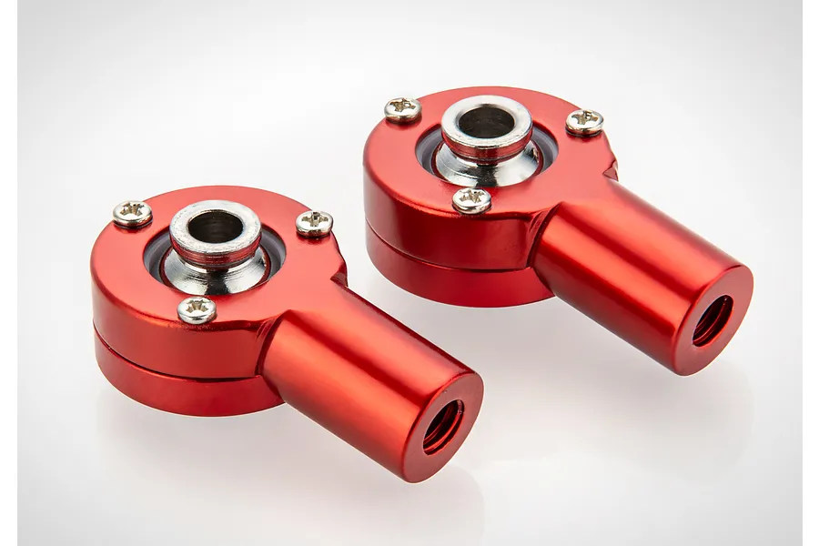 Rovan Red Aluminium Front Upper Suspension Arm Ball Ends 2Pcs image 10066