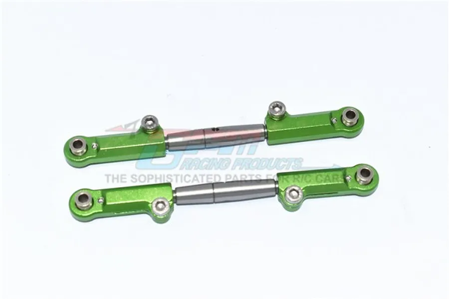 GPM Aluminium Front Upper Adjustable Turnbuckles 2Pcs - Green image 100695