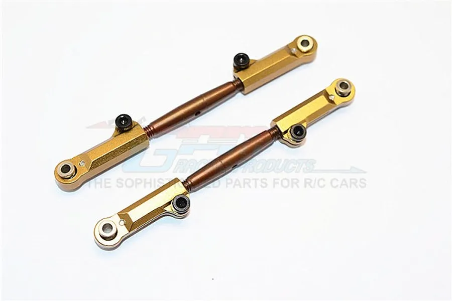 GPM Aluminium Front Upper Adjustable Turnbuckles 2Pcs - Titanium image 1