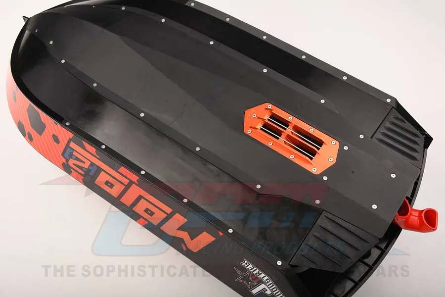 GPM Aluminium Intake Grate - Red image 2