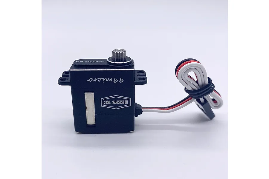 Reefs RC Aluminium 99Micro 8.3kg 8.4V Metal Gear Servo - Black image 100850