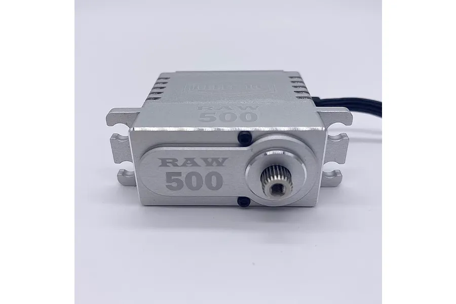 Reefs RC Aluminium RAW500 Standard 41kg 8.4V Brushless Metal Gear Servo - Silver image 100852