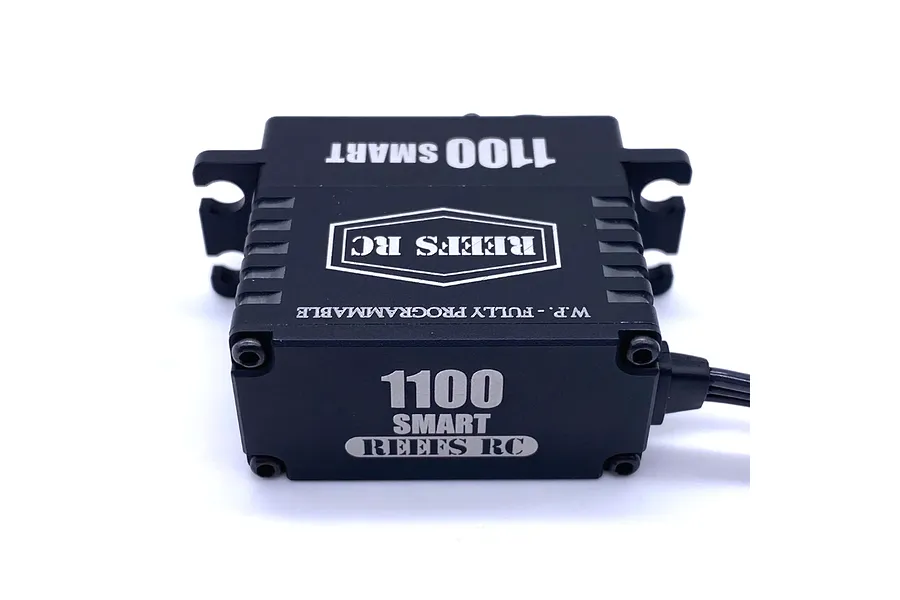 Reefs RC Aluminium 1100 Smart Standard 79kg 8.4V Brushless Metal Gear Servo/Winch - Black image 100873